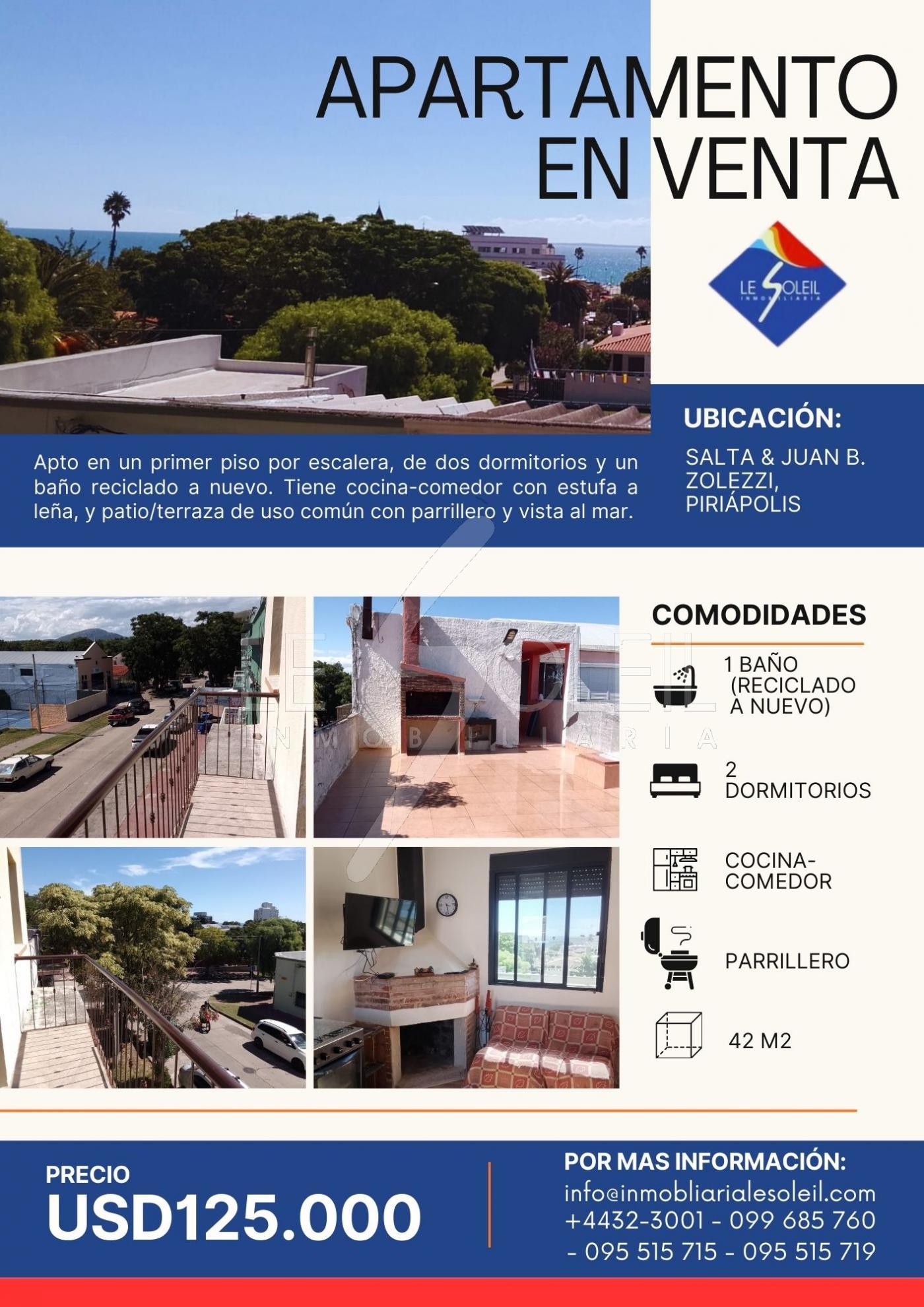 Departamento en Piriapolis (Centro)